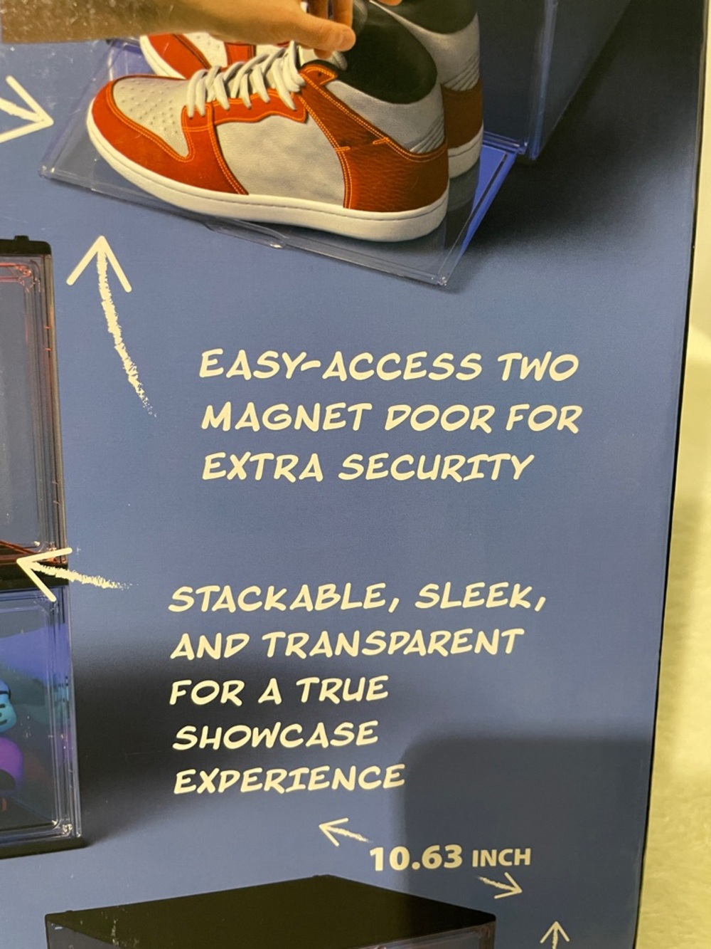 Kicks & Co. Stackable Sneaker Storage LED Box - - Picture 10 of 16